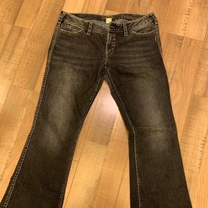 Silver jeans